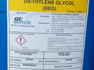 Hóa chất DIETHYLENE GLYCOL (DEG), Ethylene diglycol, C4H10O3, CAS: 111-46-6