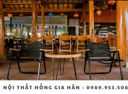 Ghế xếp thư giãn, ghế cafe, ghế dã ngoại Hồng Gia Hân C108