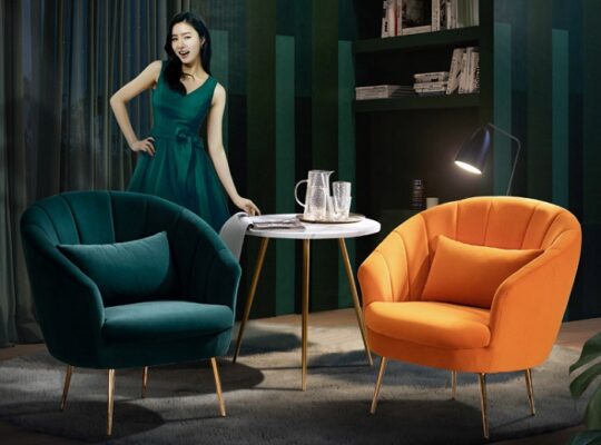 Ghế Sofa đơn sale tết Hồng Gia Hân S122