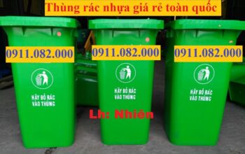 Giá rẻ thùng rác tại vĩnh long, cung cấp thùng rác 120l 240l 660l