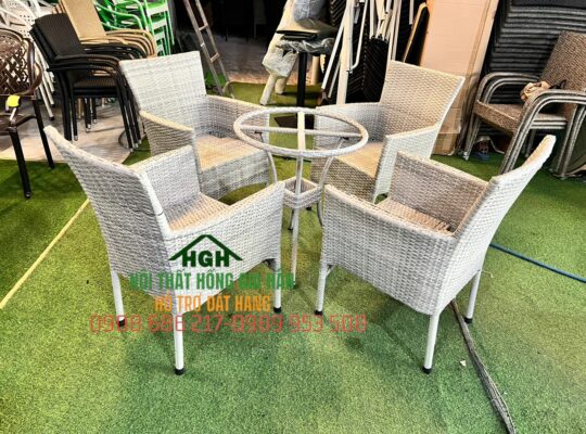 Bàn ghế cafe thanh lý giá rẻ