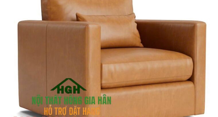 Ghế Sofa đơn nhỏ gọn giá rẻ Hồng Gia Hân H371