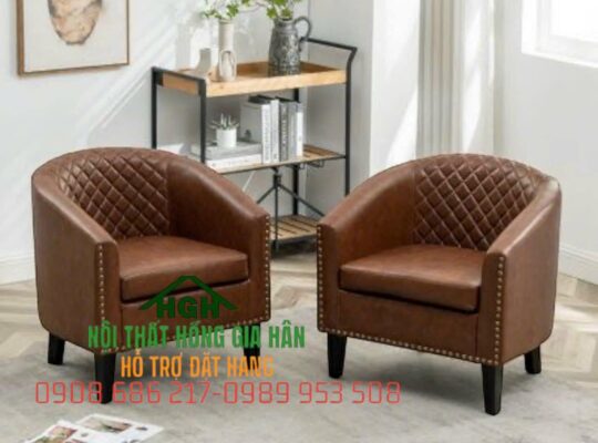 Ghế Sofa nhà hàng giá rẻ Hồng Gia Hân H367