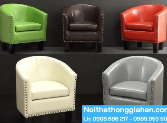 Ghế Sofa đơn trang nhã Hồng Gia Hân H378