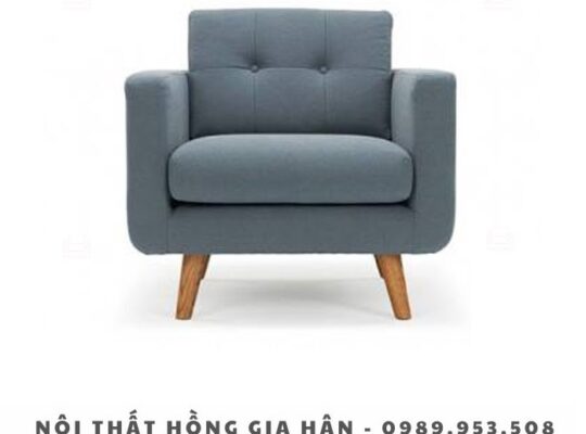 Ghế Sofa đơn đọc sách sang trọng Hồng Gia Hân H377