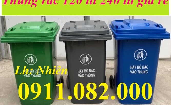 Cung cấp thùng rác gia đình, thùng rác công cộng. thùng rác 120l 240l