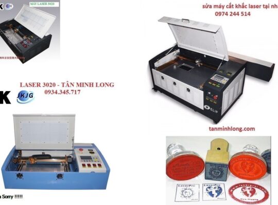 Máy laser mini 3020- khắc dấu cao su- khắc mica…