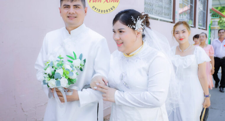Áo dài cưới Tròn Xinh Bigsize 17.4