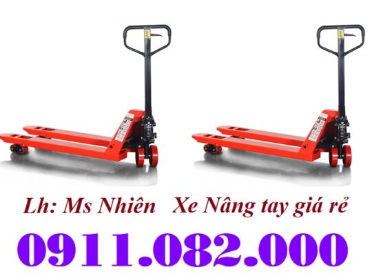 Xe nâng tay giá rẻ tại cần thơ- xe nâng tay mitsubishi hàng nhập khẩu