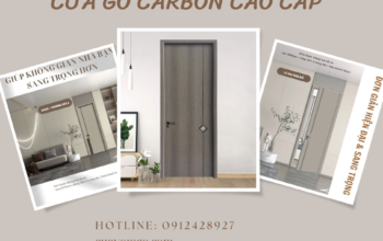 Giá cửa gỗ carbon tại Daklak- Cửa thế hệ mới chính hãng