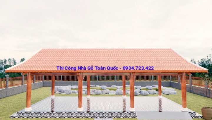 Nhận Thi Công Nhà Gỗ Đồng Tháp 0934.723.422