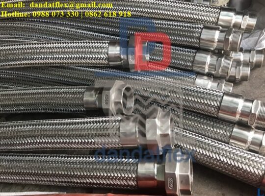 Ống mềm thủy lực bọc lưới inox, ống cao su thủy lực, ống mềm inox 304