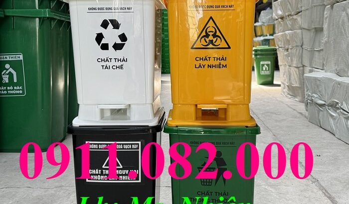 Công ty cung cấp thùng rác nhựa giá rẻ tại miền tây- thùng rác 120l 2
