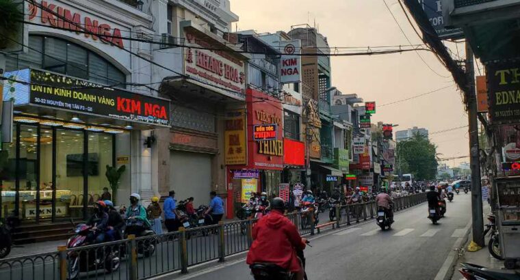 Cần bán nhà mặt tiền Nguyễn Thị Tần Phường 2 Quận 8 ngay cầu Chữ Y