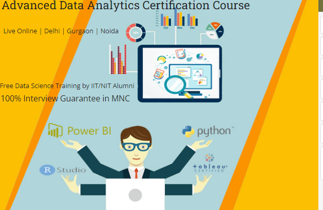 Data Analytics Course in Delhi, 110088. Best Online Data Analyst