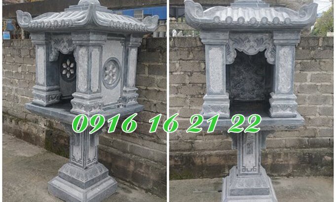 Miếu thờ mẫu thượng ngàn tại nhà ở Hà Nội bằng đá