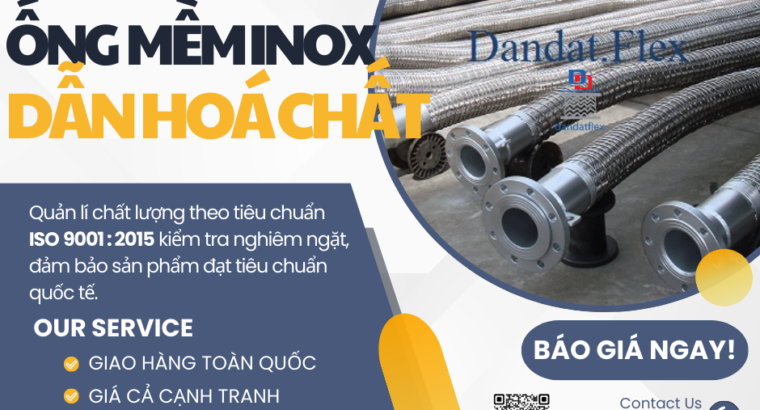 Ống Mềm Dẫn Hơi Nóng – Sản Phẩm Chất Lượng Cao Ứng Dụng Công Nghiệp