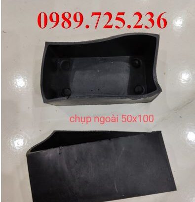 Bịt đầu sắt hộp 50x100mm. nắp chụp hộp 50x100mm.