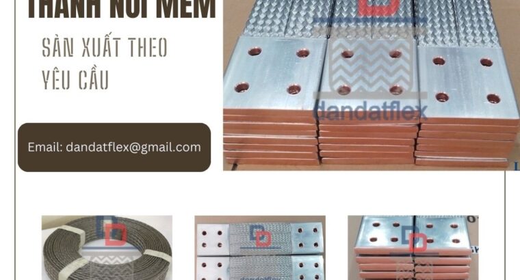 Dây đồng bện mạ thiếc, Thanh nối đồng mềm, Sợi đồng bện tiếp địa