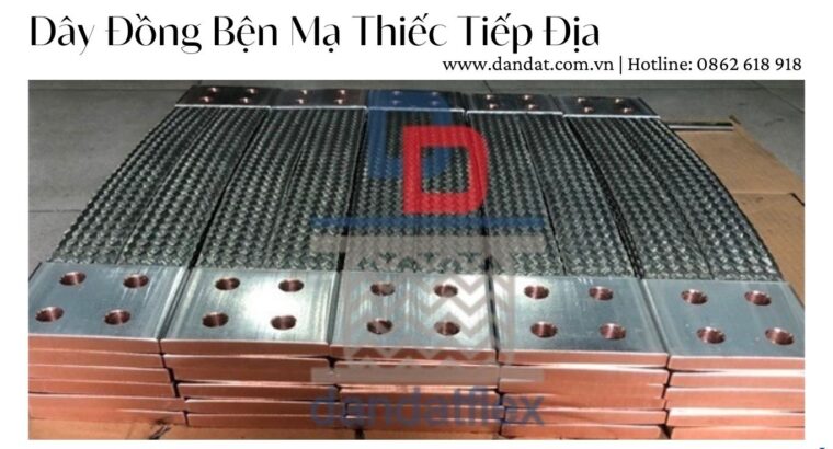 Dây đồng bện mạ thiếc, Thanh nối đồng mềm, Sợi đồng bện tiếp địa