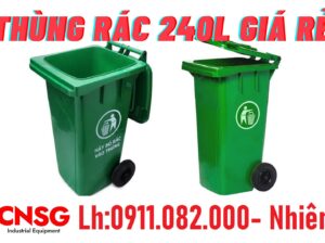 Địa chỉ mua thùng rác 120L 240L 660L uy tín giá rẻ tại vĩnh long- lh