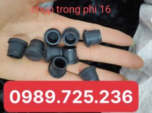 Bịt đầu sắt hộp phi 16mm, chụp trong phi 16mm.