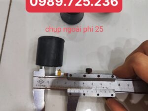 Bịt đầu sắt hộp phi 25mm, chụp ngoài phi 25mm giá rẻ.