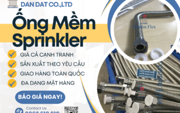 Ống Mềm Phòng Cháy Chữa Cháy – Ống nối mềm PCCC DanDatFlex