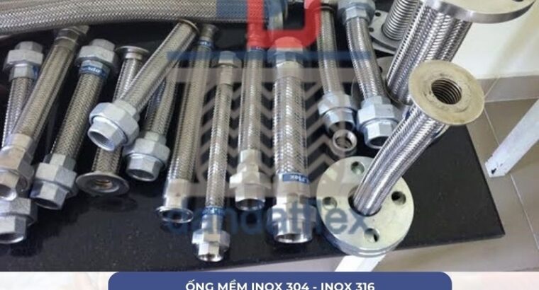 Nối mềm inox, Khớp giảm chấn, khớp nối mềm công nghiệp, ống mềm inox