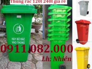 Thùng rác giá rẻ, thùng rác dày, chịu lực tốt giá rẻ tại cần thơ- thùn