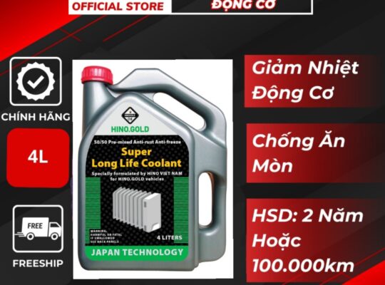 Nước làm mát hiệu HINO GOLD SUPER LONG LIFE COOLANT chất lượng cao