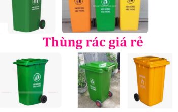 Thùng rác chất lượng giá tốt- thùng rác 120l 240l 660l giá rẻ tại vĩnh