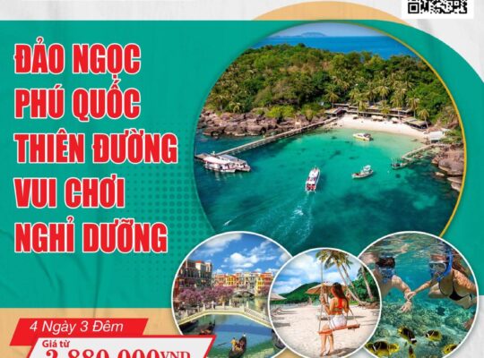 Du lịch Đảo Ngọc Phú Quốc 4 ngày 3 đêm cùng SacoTravel