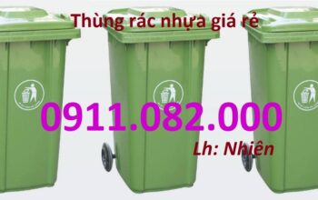 Nơi bán thùng rác nhựa màu xanh giá rẻ tại tiền giang- sỉ lẻ thùng rá