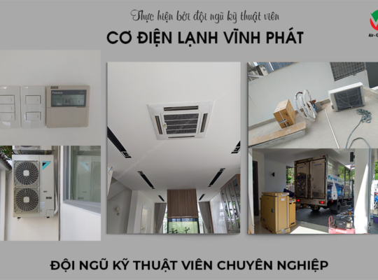 Đơn vị thi công chuyên nghiêp Máy lạnh âm trần DAIKIN cung cấp rẻ